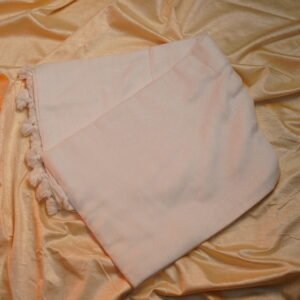 White Charm – Handloom Cotton Linen Saree